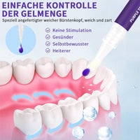 Zahnaufhellung Bleaching Stift, Purple Teeth Whitening Pen, Zähne Aufhellen, Schnelles Entfernen Aller Flecken, Zahnbleaching (3 Stück)