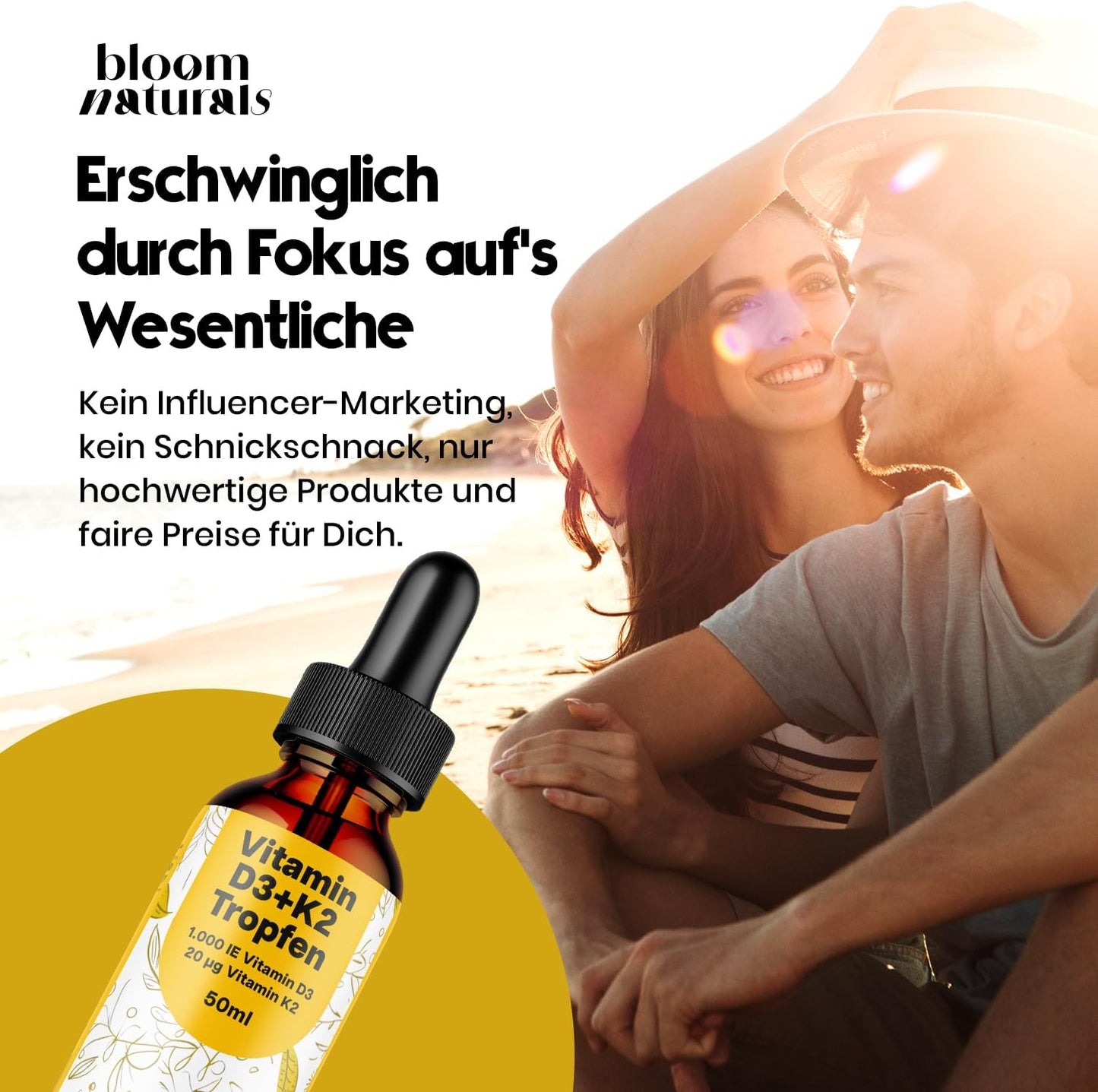 Premium Vitamin D3 K2 Drops