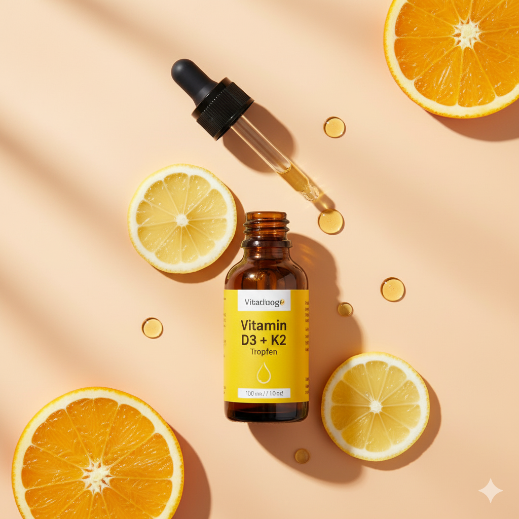Premium Vitamin D3 K2 Drops