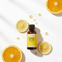 Premium Vitamin D3 K2 Drops