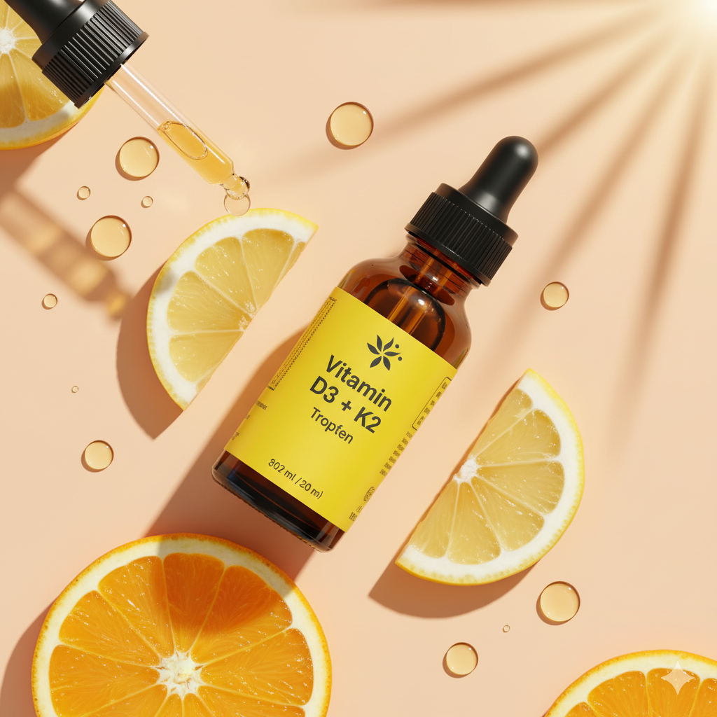 Premium Vitamin D3 K2 Drops
